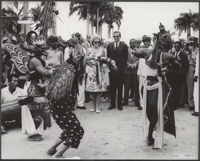Koningin Juliana en prins Bernhard