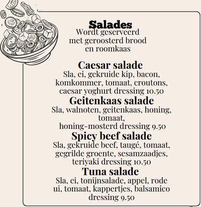 Heel bijzonder salades