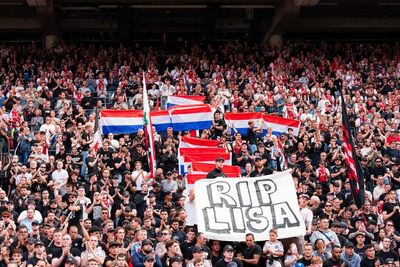 spandoek en vlaggen