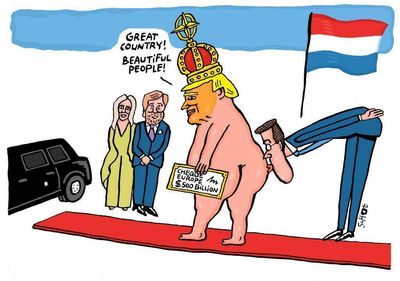 Rutte en Trump