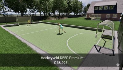 Hockeyveld DEEP Premium