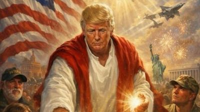 Trump als Messias