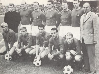 Elftalfoto FC Twente 22 augustus 1965.