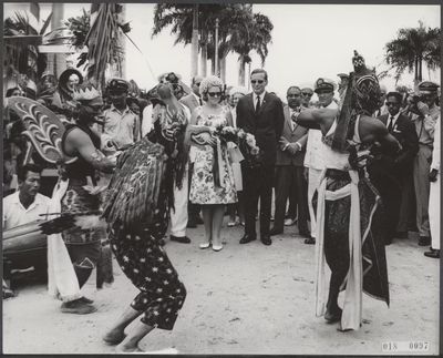 Koningin Juliana en prins Bernhard