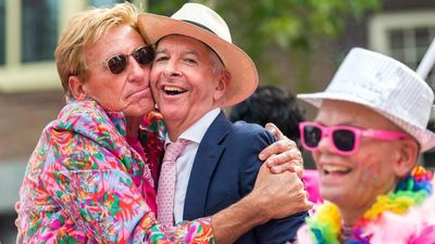 Feest op de amsterdamse grachten