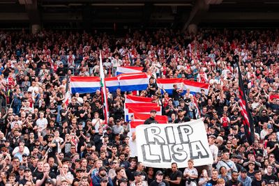 spandoek en vlaggen