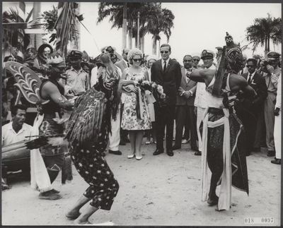 Koningin Juliana en prins Bernhard