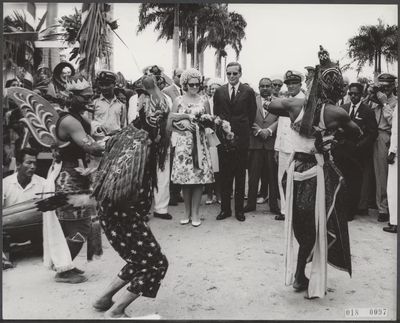 Koningin Juliana en prins Bernhard
