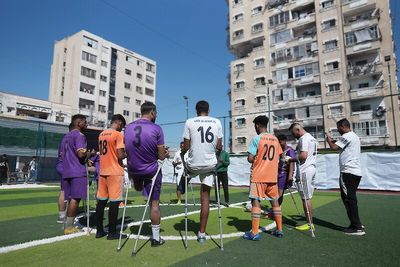 Amputatie voetbalteam van Gaza